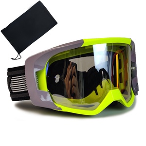Gafas de Motocross <span class=keywords><strong>Fox</strong></span> con Lentes de Vidrio UV400 y Marco Flexible, Resistentes al Viento, Ligeras, Compatibles con <span class=keywords><strong>Cascos</strong></span> de PC - Product Image 2