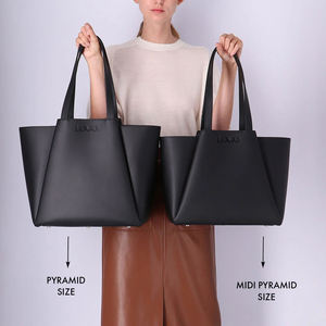 RZCK 2025时尚设计PU皮革女士单肩手提袋中国制造高端大容量女士手提袋 - Product Image 4