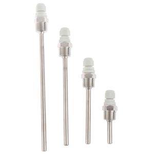Aanpasbare 50-200Mm Roestvrijstalen Termowell-Draden Met 1/2 \ "Npt-Connectoren Voor Temperatuursensoren Oem Ondersteund - Product Image 2