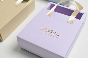 Ngăn Kéo Màu Đen Túi Các Tông Set Wedding Nhẫn Lưu Trữ Hộp Đồ Trang Sức Biểu Tượng Tùy Chỉnh Chống Bụi Thân Thiện Với Môi Đồ Trang Sức Đóng Gói Hộp Xử Lý - Product Image 3