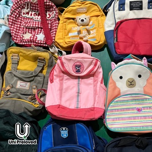 A09 <span class=keywords><strong>Mochilas</strong></span> Escolares de <span class=keywords><strong>Segunda</strong></span> <span class=keywords><strong>Mano</strong></span> Baratas y de Alta Calidad para Niños, Bolsas Escolares Usadas para Estudiantes, Venta al por Mayor, Duraderas, Reutilizables, de PU para Mujer - Product Image 6