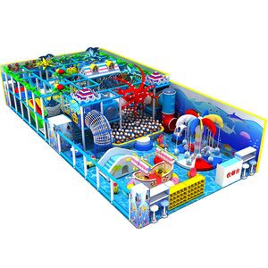 Gran Parque de Diversiones Interior de Lujo con Temática Oceánica, Tobogán de Bolas, Área de Juegos Interior para Niños, Seguro - Product Image 1