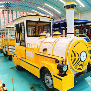 Достопримечательности туристическая дорога 27 мест электрический/дизельный бездорожный поезд для продажи - Product Image 4