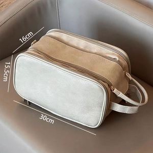 New Design Travel Cosmetics Organizer <b>Bag</b> Travel Handy Cosmetic Wash <b>Bag</b> Sorting <b>Makeup</b> <b>Brush</b> Toiletry Storage <b>Bag</b> - Product Image 6