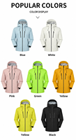 Veste de pluie unisexe pliable, imperméable, respirante, coupe-vent, à capuche, pour les trajets urbains, le camping, les escapades de fin de semaine et la randonnée