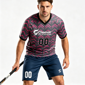 Maillot de hockey sur gazon respirant pour hommes, vêtements de hockey sur gazon confortables - Product Image 1