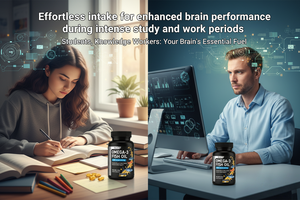 OEM/ODM ÓLEO DE PEIXE <span class=keywords><strong>OMEGA</strong></span>-<span class=keywords><strong>3</strong></span> 2400 mg Por Porção Apoia a Saúde do Cérebro e do Coração Com EPA e DHA SUPLEMENTO DIETÉTICO 60 CÁPSULAS MOLES - Product Image 6