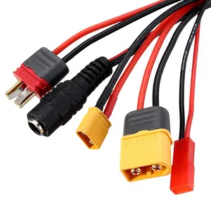 OEM Tích Lũy Li-Ion Pin Sạc Kết Nối Cao Sợi Cáp Silicone XT30 XT60 XT90 Sạc Cable Đối Với RC LiPo Pin FPV Bay Không Người Lái