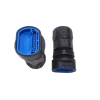 Connecteur Ethernet RJ45 étanche IP68 à passage direct 125V 1.2A pour onduleur et câble Internet
