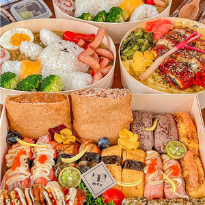 Thân Thiện Với Môi Tự Nhiên Bằng Gỗ Bao Bì Thực Phẩm Hộp Phân Hủy Sinh Học Nhà Hàng Sushi Bánh Tráng Miệng Món Ăn Bên Ăn Trưa Bento Vận Chuyển - Product Image 6