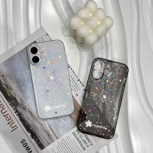 เคสโทรศัพท์ลายดอกไม้ไฟและดวงดาว สำหรับ iPhone 16/ 15 Plus / 17 Pro Max  งานศิลปะ 14  แบบปรับแต่งได้ 13  กันกระแทก - Product Image 1