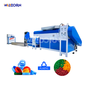 Machine de granulation de recyclage de plastique à double étage avec chargeur de force de compactage - Product Image 2