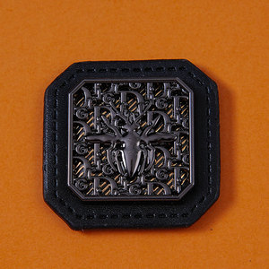 Directo de fábrica, accesorios de ropa personalizados para hombres y mujeres, etiquetas de cuero con logotipo de <span class=keywords><strong>marca</strong></span> registrada, <span class=keywords><strong>registro</strong></span> de logotipo - Product Image 6