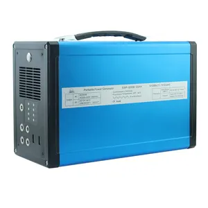 Pure Sine Wave AC Outlet 110V/220V 500W Portable Solar Power Station