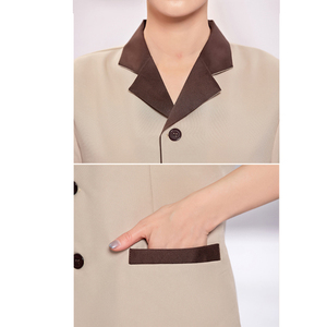 Uniforme <span class=keywords><strong>de</strong></span> personal <span class=keywords><strong>de</strong></span> limpieza <span class=keywords><strong>de</strong></span> hotel <span class=keywords><strong>a</strong></span> medida <span class=keywords><strong>de</strong></span> <span class=keywords><strong>precio</strong></span> barato, ropa <span class=keywords><strong>de</strong></span> limpieza <span class=keywords><strong>de</strong></span> manga corta para camarera <span class=keywords><strong>de</strong></span> restaurante - Product Image 5