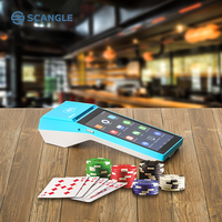 Terminal POS Android Portátil de 5.5 Pulgadas, Versión 4G con WiFi, Bluetooth, USB, Impresora de 58 mm para Almacén, Escaneo de Códigos QR, Precio de Fábrica