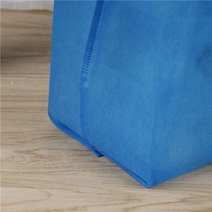 Ecológico reutilizable W corte chaleco no tejido bolsa camiseta no tejida llevar bolsa de compras de supermercado con impresión de logotipo - Product Image 6