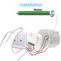 Module d'interrupteur de rideau intelligent Tuya Smart Life WiFi pour moteur de volet roulant, maison intelligente, commande vocale Google Home Alexa