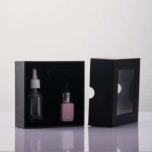 Caja de Papel Rígida de Lujo con Tapa Desmontable para Crema, Sérum y Cosméticos, Caja de Papel con Logotipo Personalizado para Suplementos y Vitaminas - Product Image 1