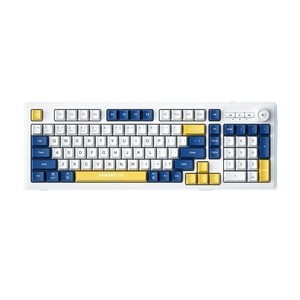 Sanju Kb18 Wireless Tri Mode <b>Keyboard</b> Mechanical Backlit Color Block Laptop Office Use - Product Image 3
