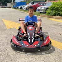 Nuevo Modelo 2026, Carro de Carreras para Niños, Interior y Exterior, con Luces para Entretenimiento, Go Kart Eléctrico