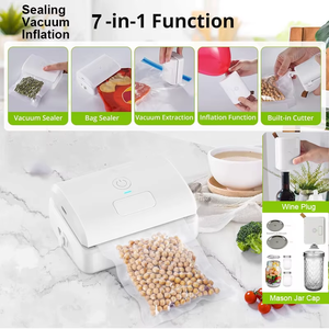 New đa chức năng Jug chai thủy tinh niêm phong máy niêm phong với con dấu chân không túi và <span class=keywords><strong>Mason</strong></span> Jar nhôm cap giá trị - Product Image 2