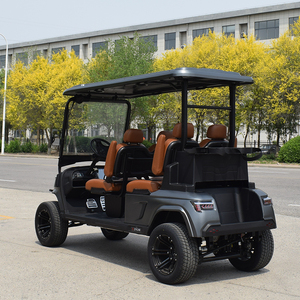 Voiture de <span class=keywords><strong>golf</strong></span> électrique tout-terrain de luxe 72V, 4 places, neuve, certifiée, pour le tourisme - Product Image 4