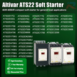 ซอฟต์สตาร์ทเตอร์ ATS22C41Q รุ่นใหม่ สำหรับมอเตอร์แบบอะซิงโครนัส 230 ถึง 440 โวลต์ 110 ถึง 220 กิโลวัตต์ Altistart 22 ซอฟต์สตาร์ทเตอร์ ATS22C41Q - Product Image 3
