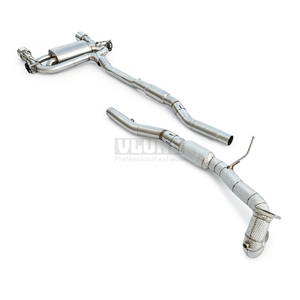 Système d'échappement Cat-Back en acier inoxydable pour <span class=keywords><strong>Audi</strong></span> <span class=keywords><strong>TT</strong></span> <span class=keywords><strong>MK1</strong></span> 1.8T 1998-2006 – Échappement haute performance avec tuyau de descente - Product Image 3