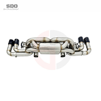 Échappement arrière en acier inoxydable haute performance SDO compatible avec Ferrari 360 F360 3.6L V8 2001-2005, silencieux Valvetronic avec soupape