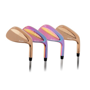 Wedge da Golf Forgiato con Logo Personalizzato e Stampa a Motivo, Nero, Vendita all'Ingrosso dalla Fabbrica - Product Image 2