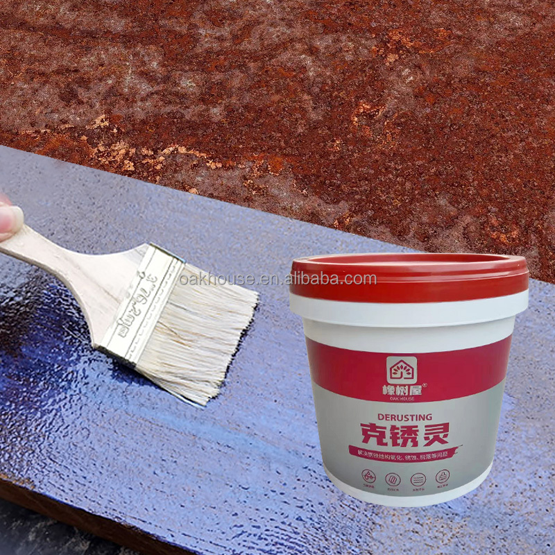 Water-Based Rust Inhibitor Color Steel Tile Roof Rust Removal Paint Metal Primer Waterproofing Materials
