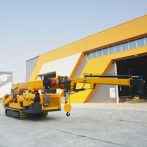 S-074 16 टन मकड़ी क्रेन 3 टन <span class=keywords><strong>5</strong></span> टन 8 टन स्पाइडर मिनी क्रॉलर क्रेन लंबे बूम मकड़ी क्रेन लंबे बूम मकड़ी क्रेन के साथ 10 मीटर 14 मीटर 17 मीटर - Product Image 4