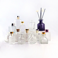 Bouteille diffuseur de parfum en verre vide de qualité supérieure 100ml 150ml 200ml pour huiles essentielles, aromathérapie et parfums d'ambiance