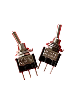 Interrupteur à bascule miniature en métal durable, modèle 14, pour usage industriel et domestique, courant maximal 15A, 50V, IP31, 3 pôles, Dirui, marche/arrêt