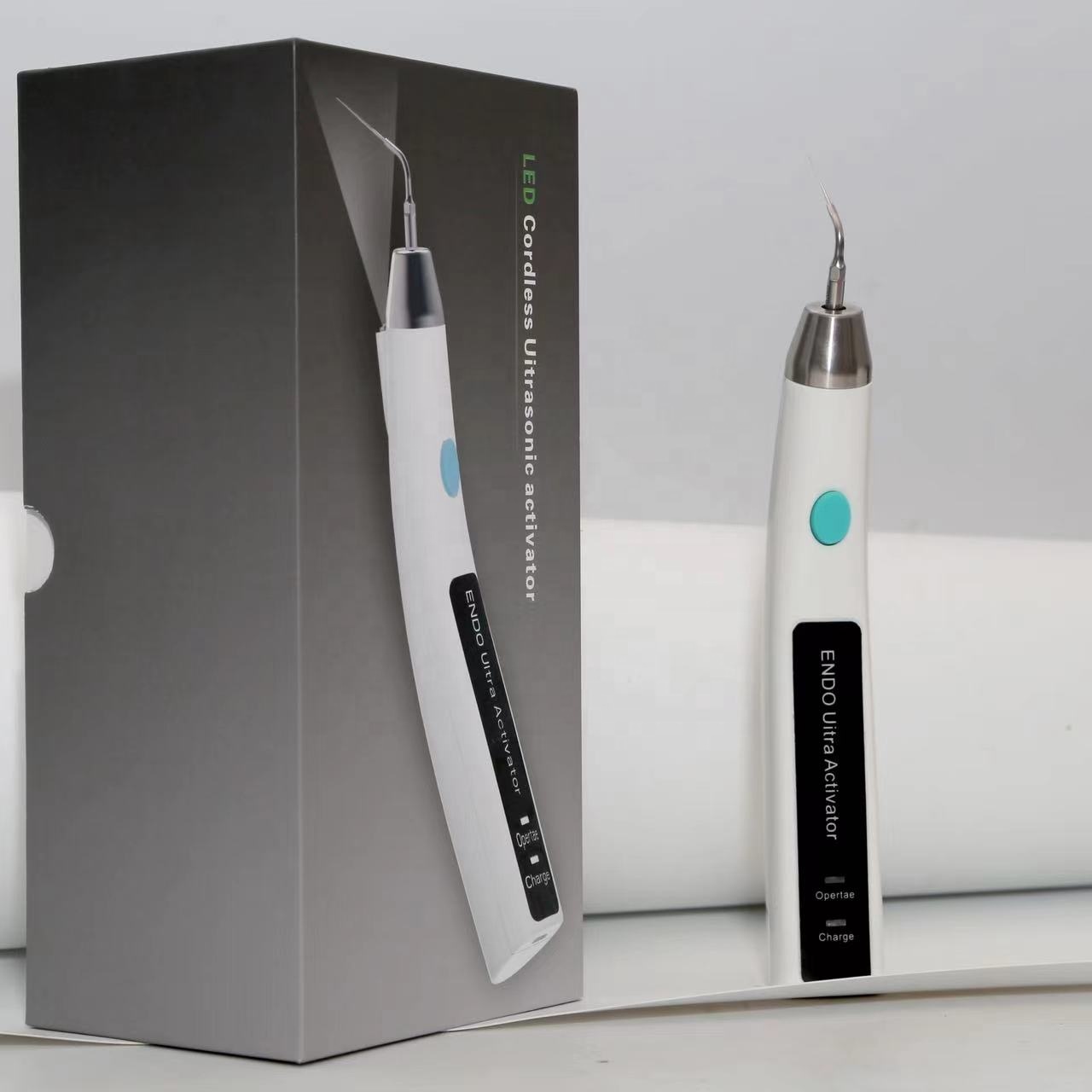 endo irrigation syringe with activator
