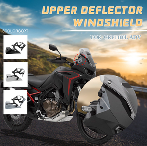XXUN Moto Pare-Brise Garniture Couverture Panneaux Latéraux Déflecteur de Vent pour <span class=keywords><strong>Honda</strong></span> CRF1100L Africa Twin <span class=keywords><strong>Adventure</strong></span> Sports 2020-2023 - Product Image 2