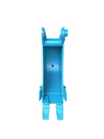 Bucket Batu Excavator untuk Kubota U30 (200) 3-3.5 Ton Standar/Scoop Suku Cadang Bucket Penggali Sempit Biru Buatan Cina