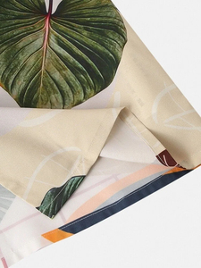 Camisa y pantalones cortos estampados de verano para <span class=keywords><strong>hombre</strong></span>, talla grande, con botones, corte holgado, informal, <span class=keywords><strong>traje</strong></span> de dos piezas para la playa - Product Image 4