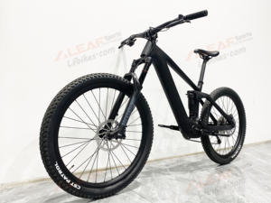 Bicicleta Eléctrica <span class=keywords><strong>de</strong></span> Montaña Bafang M820 con Cuadro <span class=keywords><strong>de</strong></span> Carbono, Suspensión Completa, Horquilla <span class=keywords><strong>de</strong></span> Aleación <span class=keywords><strong>de</strong></span> Aluminio, 11 Velocidades para Frenos <span class=keywords><strong>de</strong></span> Disco Hidráulicos, 48V - Product Image 6