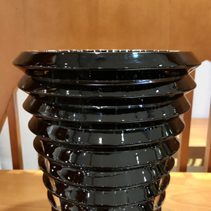 Jarrón de Cristal Baccarat Decorativo de Lujo Moderno para Mesa de Salón, Botella Transparente de Primera Calidad, Jarrón Redondo Mediano para Bodas - Product Image 4