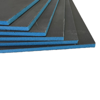 Panneau de mousse de polystyrène XPS hautement rigide avec treillis en fibre de verre