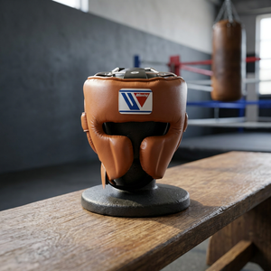 Protector de Cabeza de Boxeo de Cuero Sintético Transpirable de Alta Calidad, Personalizable, Diseño Personalizado, Colores y Tamaños Personalizados, Logotipo Personalizado OEM - Product Image 3
