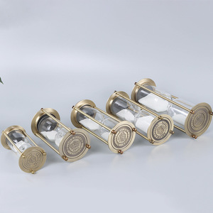 Juego <span class=keywords><strong>de</strong></span> <span class=keywords><strong>relojes</strong></span> <span class=keywords><strong>de</strong></span> <span class=keywords><strong>arena</strong></span> metálicos antiguos, rellenables, para ceremonias, bodas, hogar, escritorio u oficina - Product Image 5
