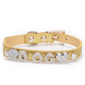 Personalizzabile collare <span class=keywords><strong>per</strong></span> cani in pelle stile semplice Cuello personalizzato Cuello lettera scorrevole con <span class=keywords><strong>nome</strong></span> fai da te <span class=keywords><strong>per</strong></span> l'applicazione di <span class=keywords><strong>gatti</strong></span> - Product Image 5