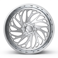 Jantes concaves chromées FANXI 22x12 20x10 24x12 24x14 26x12 26x14 26x16 avec 8x180 8x6.5 6x139.7 6x135 pour Ford F150