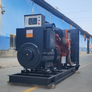 高功率输出 性能稳定 400KW 三相工业/矿山用开放式柴油发电机组 带ATS - Product Image 4