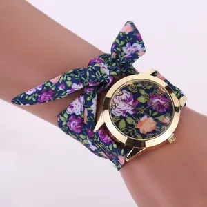 2023 Beste Verkoop Ww027 Mode Vrouwen Horloges Innoveren Bloemen Dames Luxe Relojes Armband Meisjes Wrap Horloge