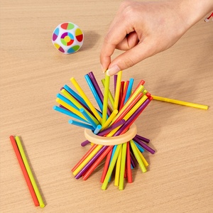 Jeu de Tour d'Équilibre en Bois Montessori pour Enfants, Jeu de Bâtons de Pisa, <span class=keywords><strong>Jouet</strong></span> Éducatif Interactif Parent-Enfant, Cadeau pour Enfants Garçons - Product Image 3