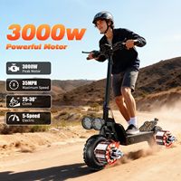 Scooter Eléctrico Plegable para Adultos, 3000W, Motores Dobles, 35 MPH y 70 Millas de Autonomía, Scooter Eléctrico Plegable con 48V 30Ah (Envío desde Almacén en EE. UU.)